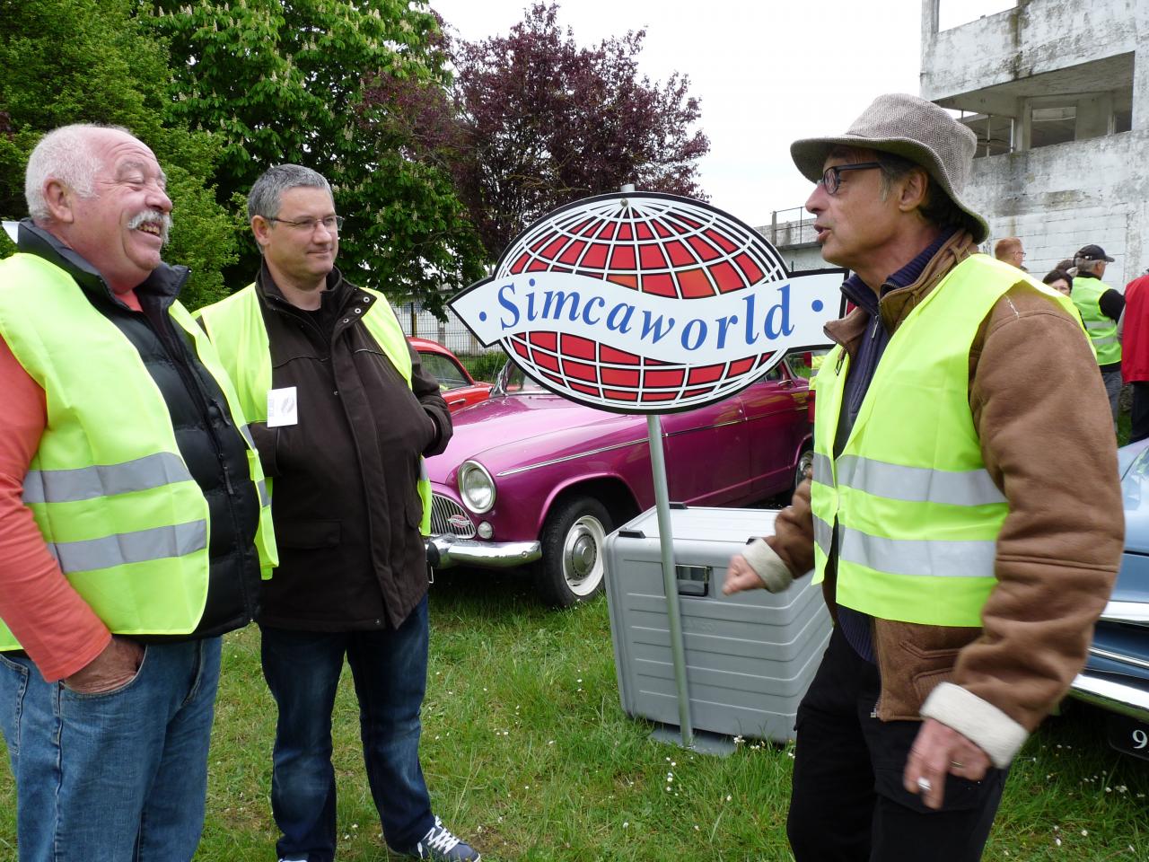 Rassemblement Simcaworld à Vertus (Champagne)