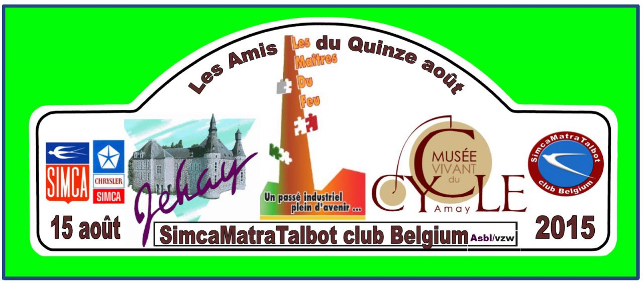 Plaque rallye aout avec logo  2015